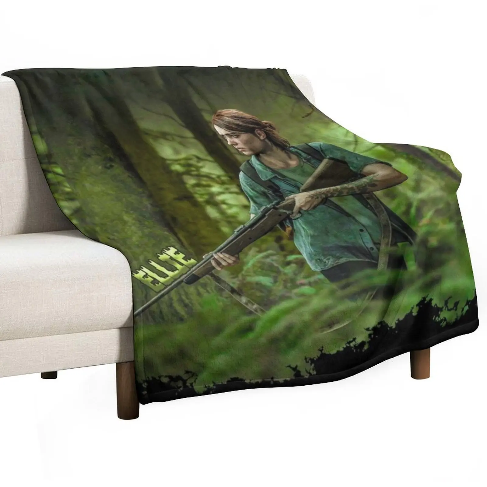 The Last of Us - Ellie Throw Blanket Sofas warm for winter Blankets