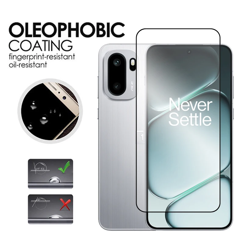 6in1 ل Oneplus ACE 6 زجاج ل Oneplus ACE6 الزجاج المقسى 2.5D غطاء كامل الغراء واقي للشاشة ل Oneplus Ace 6 عدسة فيلم #5