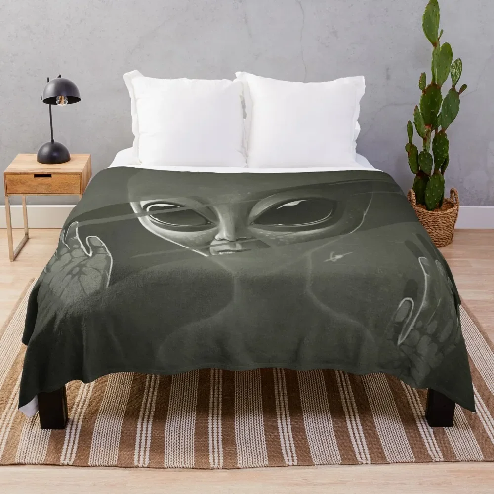 

Alien Throw Blanket Baby Blankets For Bed Soft Beds Blankets