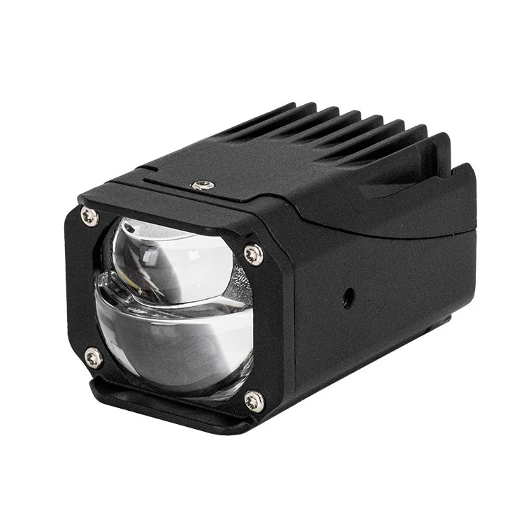 1.5 Inch Dual Lens High Bright LED Car Fog Light Integrated High Low Beam White Spotlight