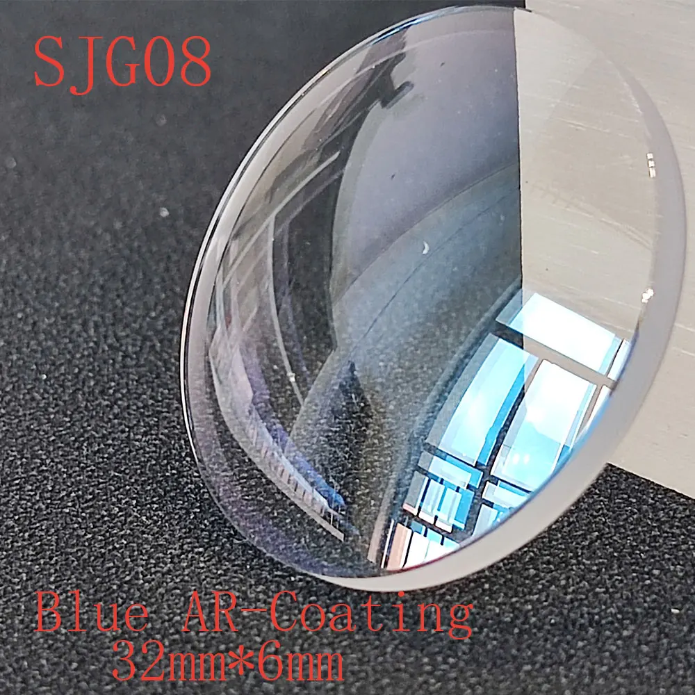 Double Dome Sapphire Crystal 32mm*6mm For SRP777 SRPC25K1 SRPC91 SRPA21 SNA411 SRPB51 SUN019 SUN023 SNA225 Turtle Samurai Mod Pa