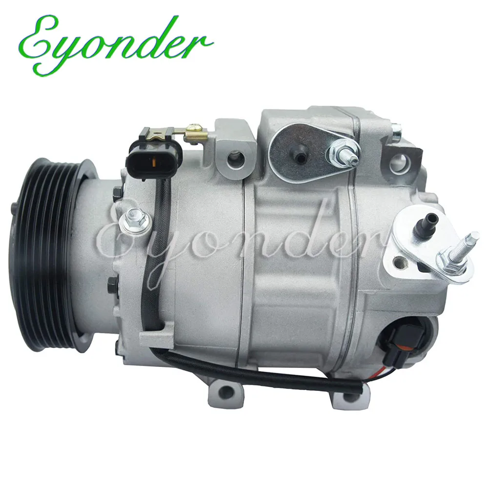 AC Air Conditioning Compressor Cooling Pump VS18E for Hyundai Genesis DH G6DG G6DJ 3.0 3.8 97701-B1000 97701B1000 F500-GGDBA-03