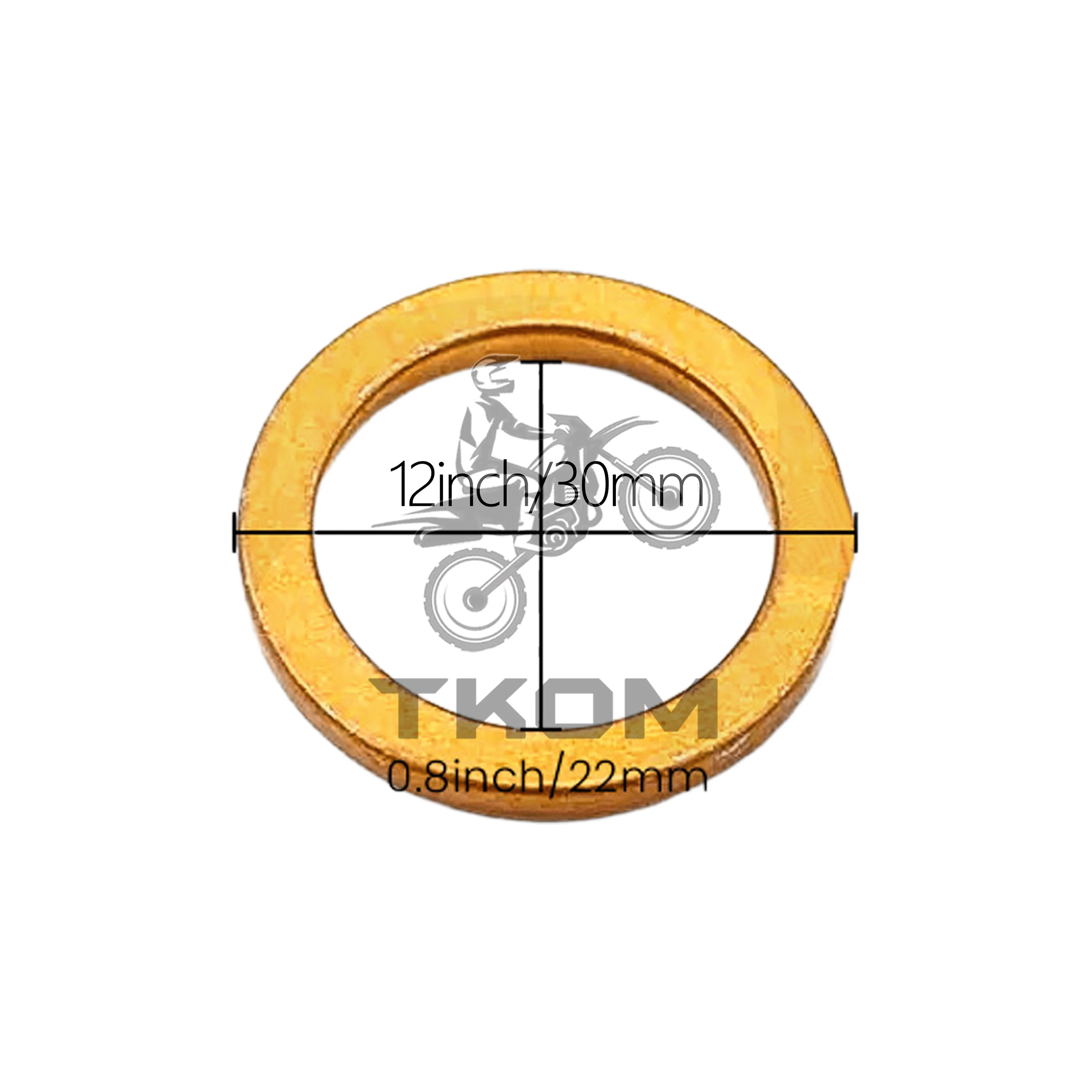 Motorcycle Muffler Exhaust Gasket For Motorcycle 49cc 50cc 60cc 70cc 80cc 110cc 150cc 125cc Scooter Bike ATV Moped Parts - Detail 1