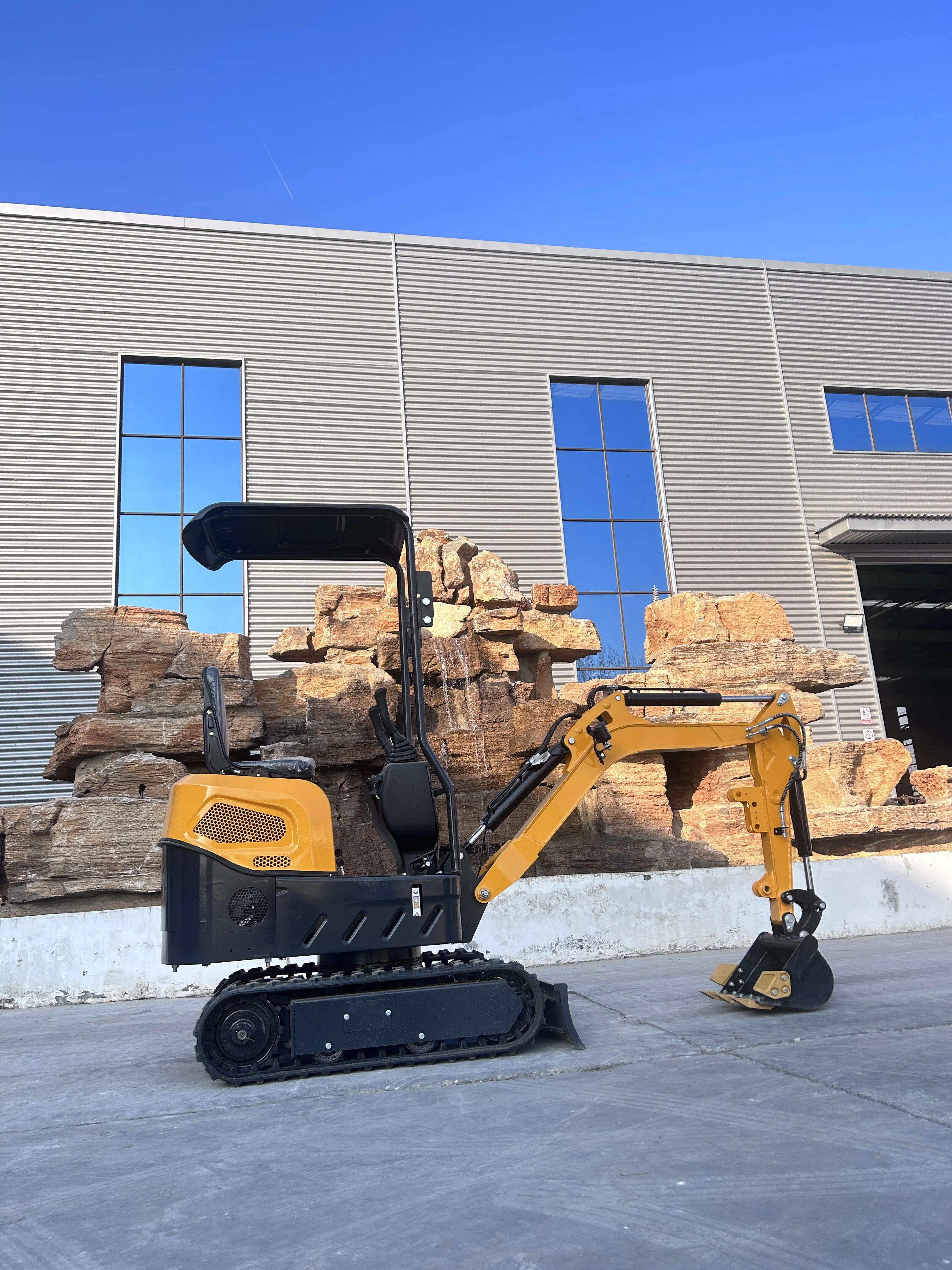 高品質EPA CE認証 1.2トン小型油圧多機能ショベル/小型農業用ショベル