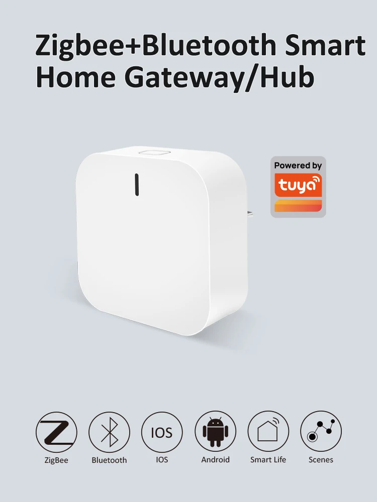 Bramka domowa Tuya Zigbee Bluetooth Smart Home z wtyczką, wielofunkcyjny mostek bramkowy do automatyki domowej kompatybilny z Alexa — zdjęcie produktu 7