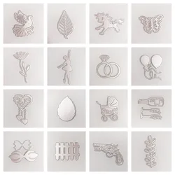 Clear Stock YINISE SCRAPBOOK Metal Cutting Dies For Scrapbooking Stencils DIY PAPER Album Cards Making CRAFTS Embossing Die CUT