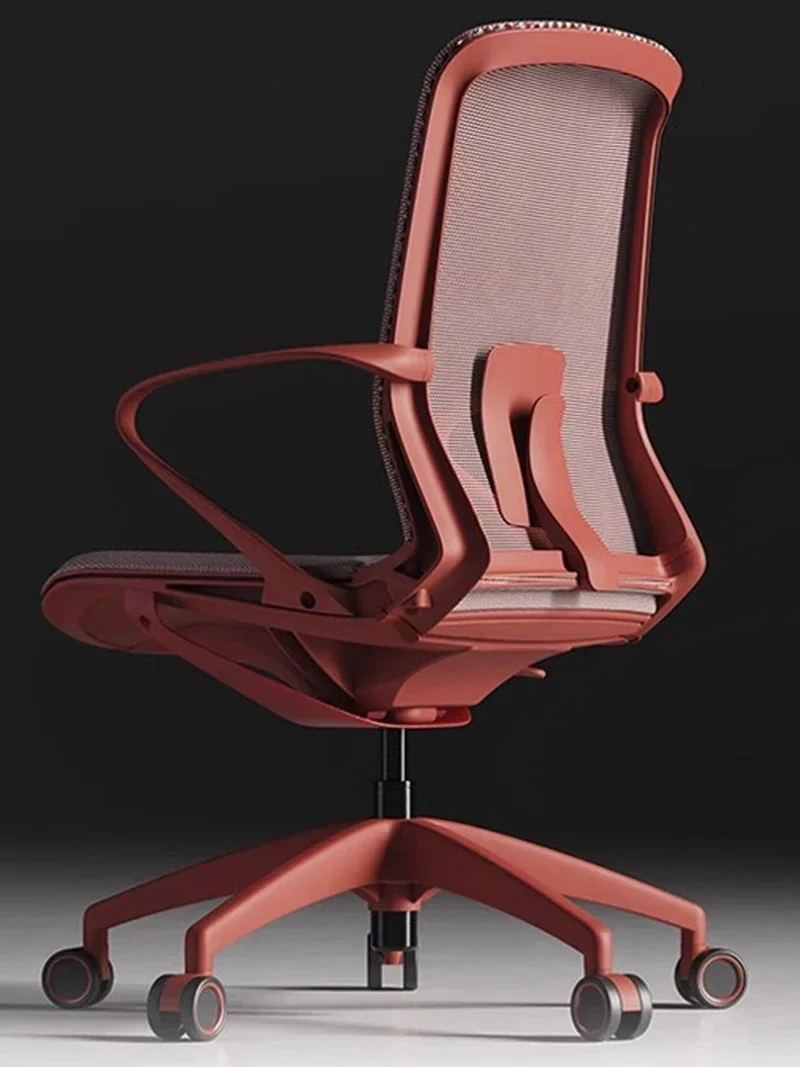 Lazy Chair Relax Makeup Work Dresser Gaming Armchairs Posture Correction Stool With Wheels Office Chairs Meeting Gamer Desk Pc