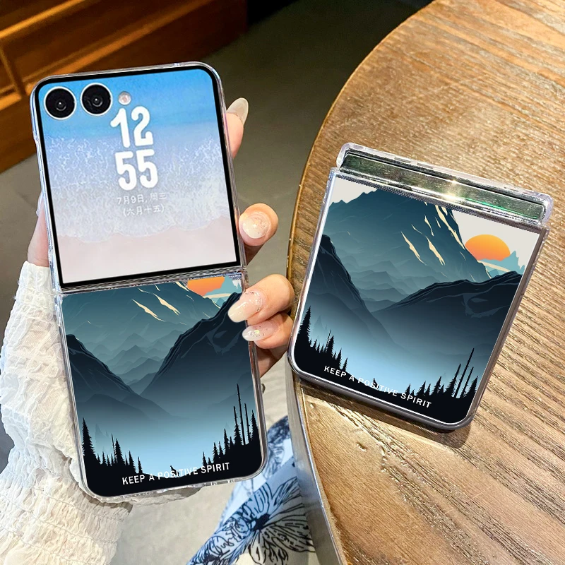 Telefoonhoesje met berglandsch - Phone Cases Z Flip 5 recensie en prijs
