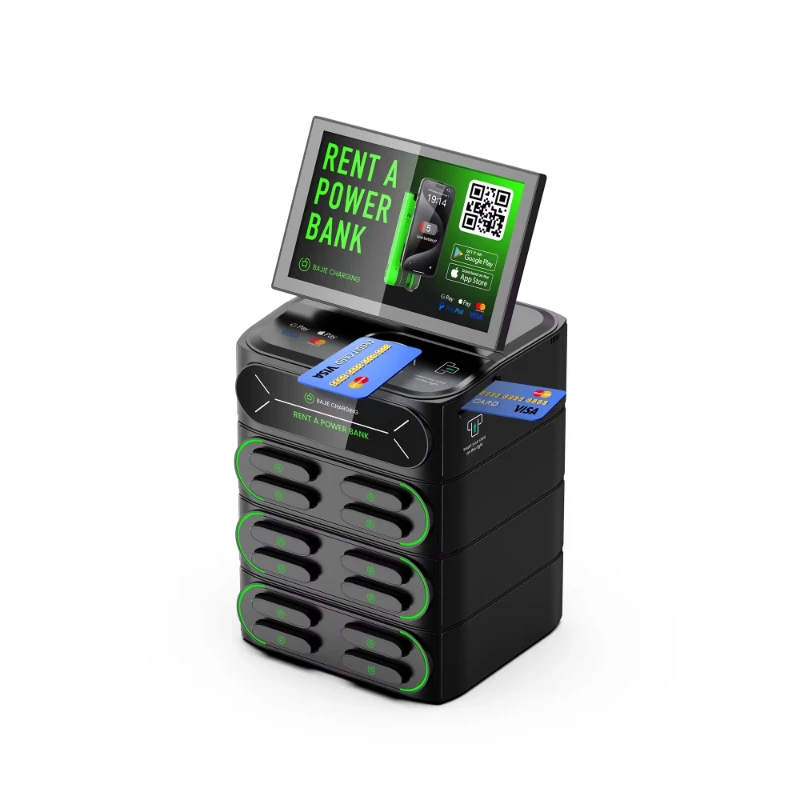 Public charging station vending machine