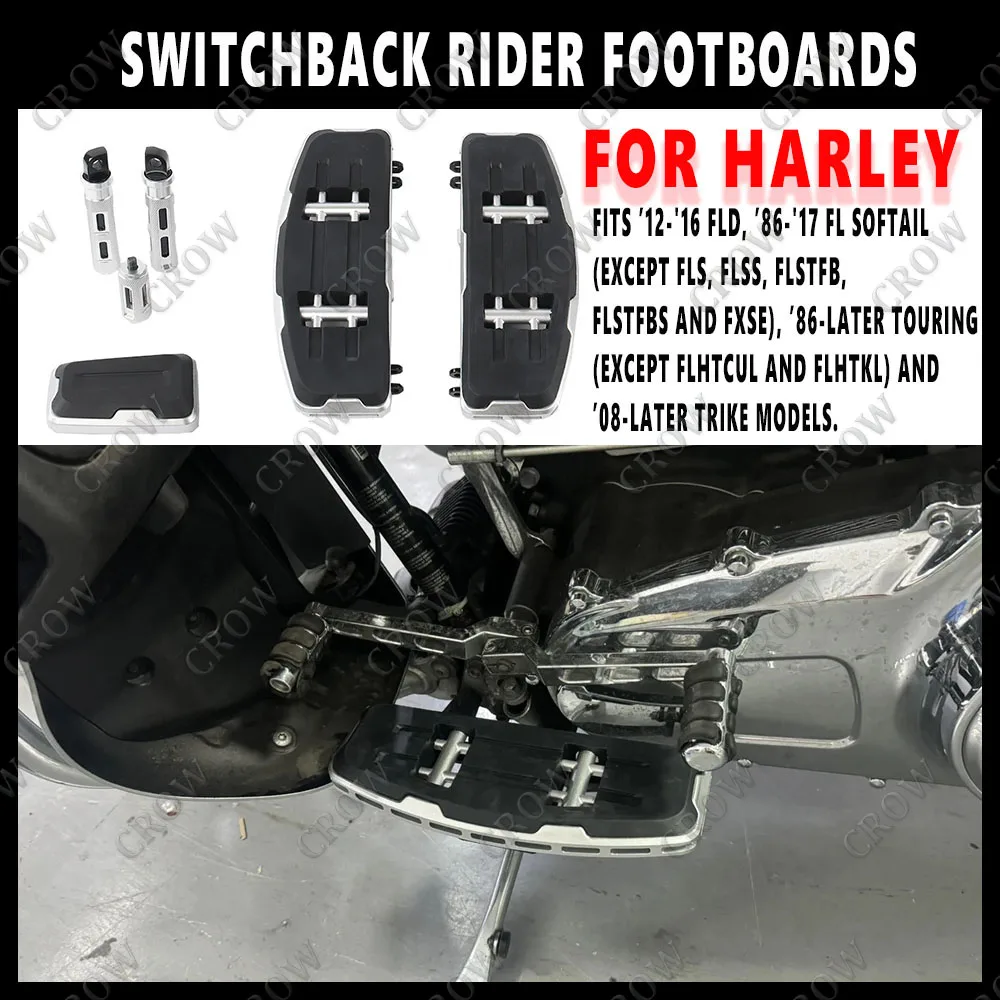 

Для Harley Softail FLS 1986-2017 (за исключением FLS, FLSS, FLSTFB, FLSTFBS и FXSE) новые аксессуары для мотоциклов с обратной педалью