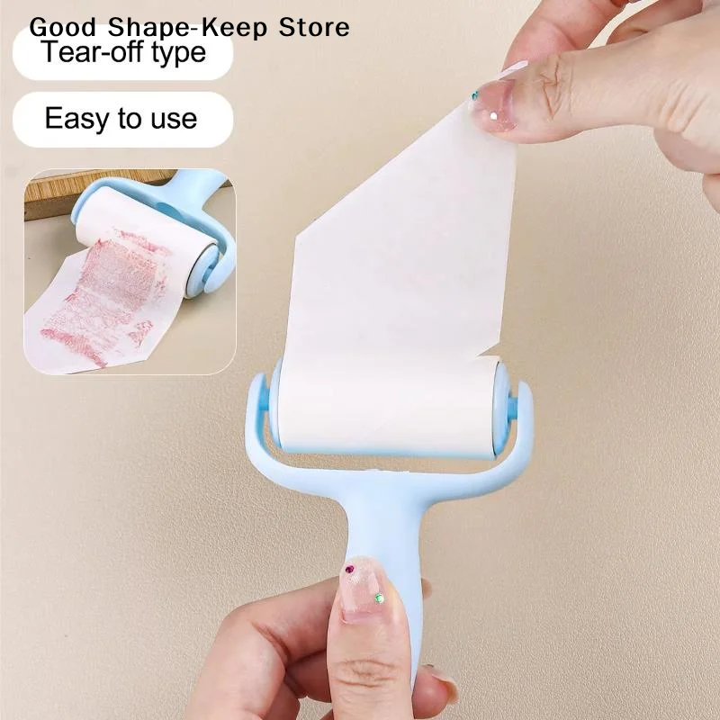 daily1 Set Salon Tools Steel Plate Transfer Stamp Cleaner Lint Roller Lint RemoverDaily products