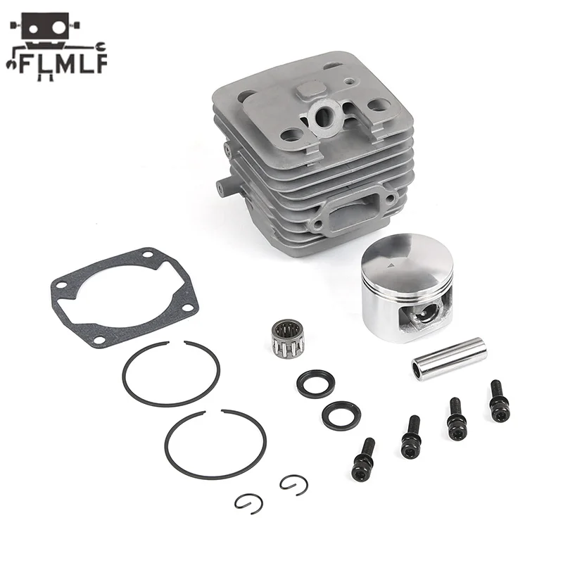 45CC Double Ring Cylinder Kit Fit for 1/5 HPI ROVAN ROFUN KM BAJA Losi 5ive T 45CC Engines Rc Car Parts