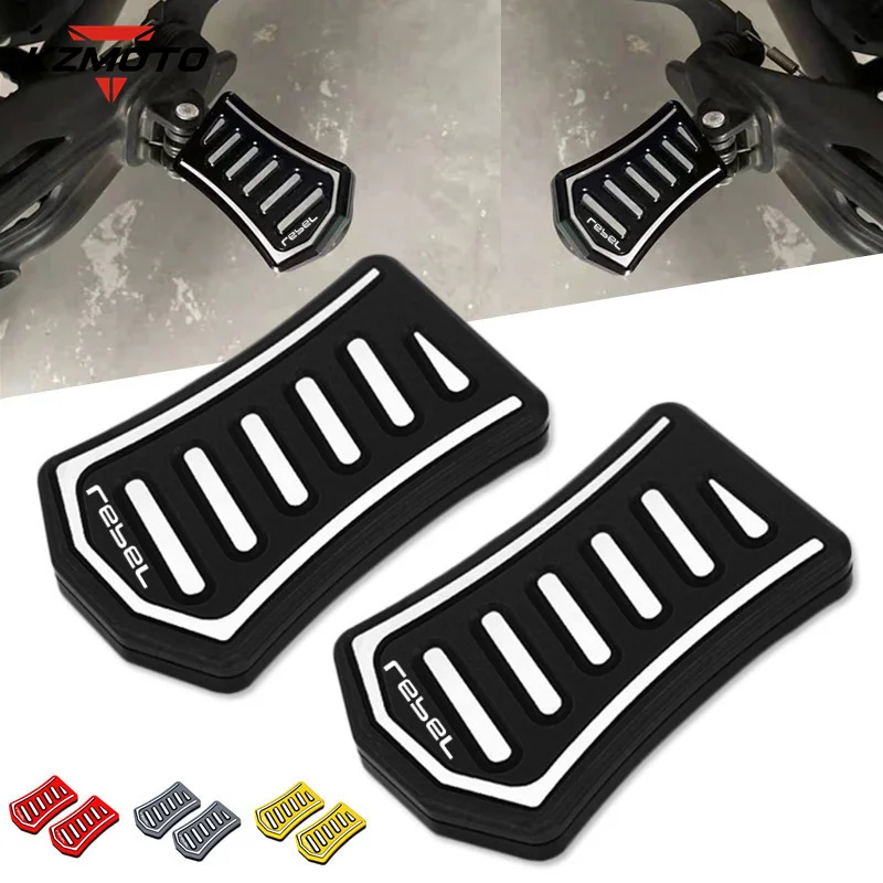 

For Honda Rebel CMX300 CMX500 2017-2021 2020 Motorcycle CNC Accessories Foot Peg Pedal Footrest Extension Footpeg Enlarger