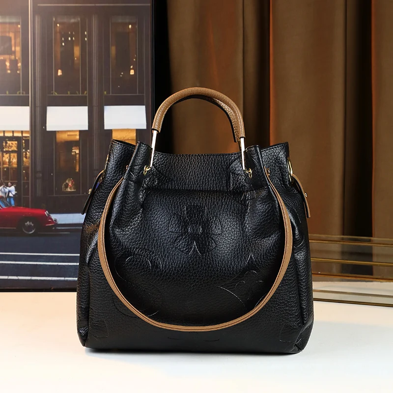 

Daily travel accessories for women, hand-held tote bags for business commuting, fashionable bucket bags, crossbody bags, light l