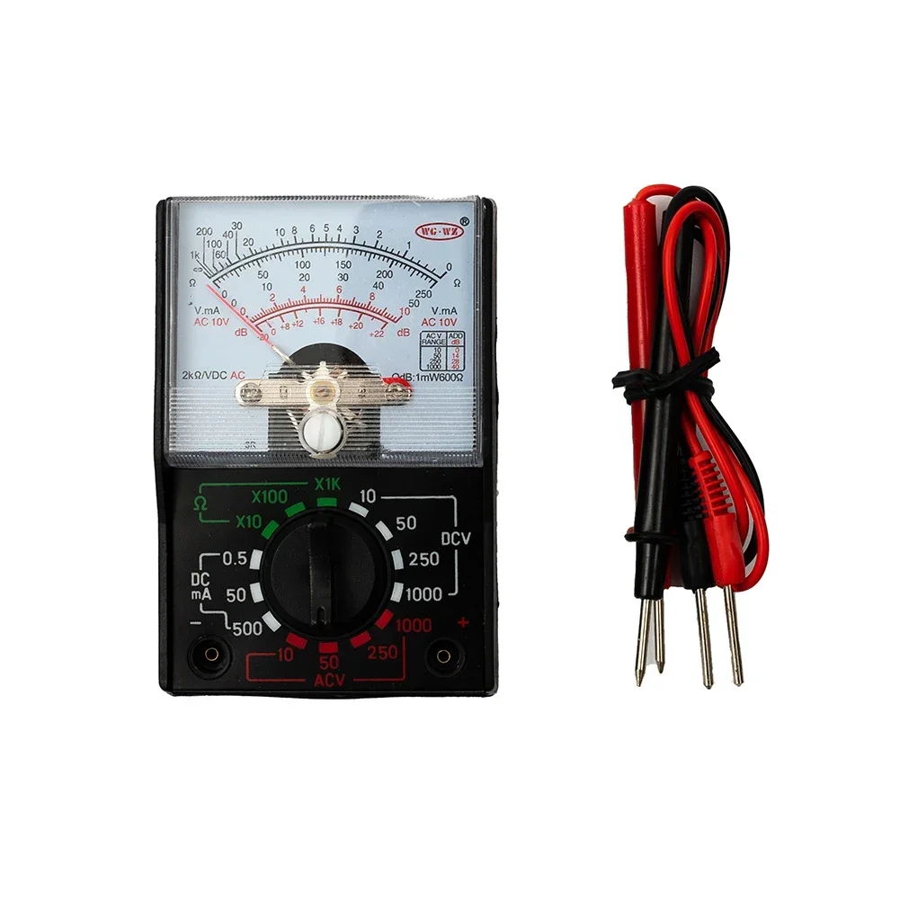 

ACDC 1000V250mA Analog Multimeter Tester Meter, Mini Multimeter For Electronic Engineers, Long Lasting Durability