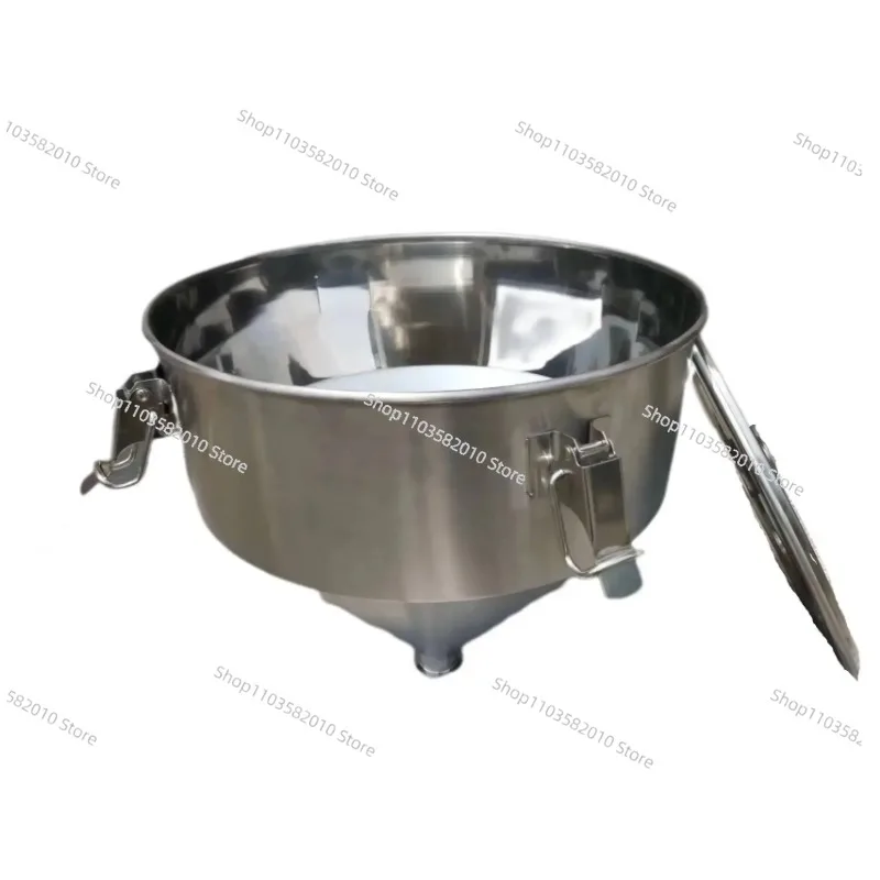 Sanitary Brewing Dosing Hopper, Tri-Clamp Liquid & Powder Metering Feeder (2L - 80L)