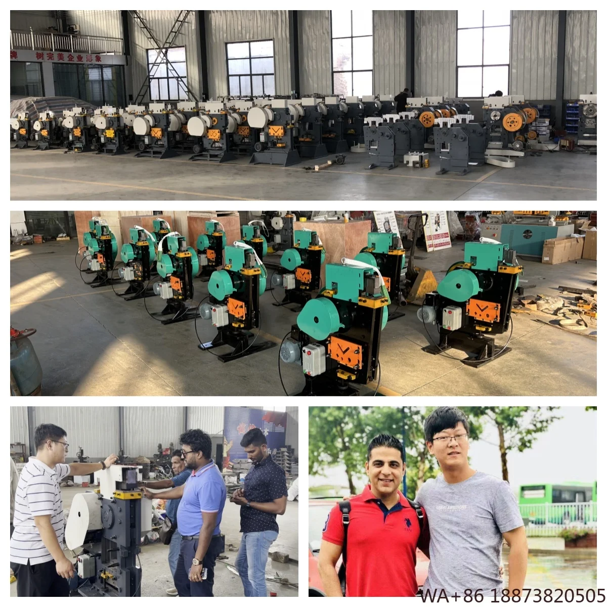 آلة رائجة البيع تم التحقق من الشركة المصنعة اللكم قناة متعددة الوظائف قطع الصلب اللكم عامل الحديد #5