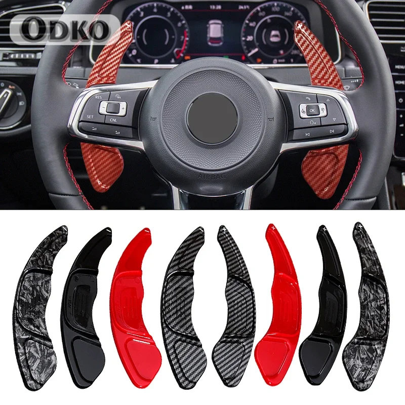 Car Steering Wheel Paddle Extension DSG Assistance For VW Golf Polo GTI R Rline MK7 MK7.5 Scirocco Volkswagen Car Accessoriy