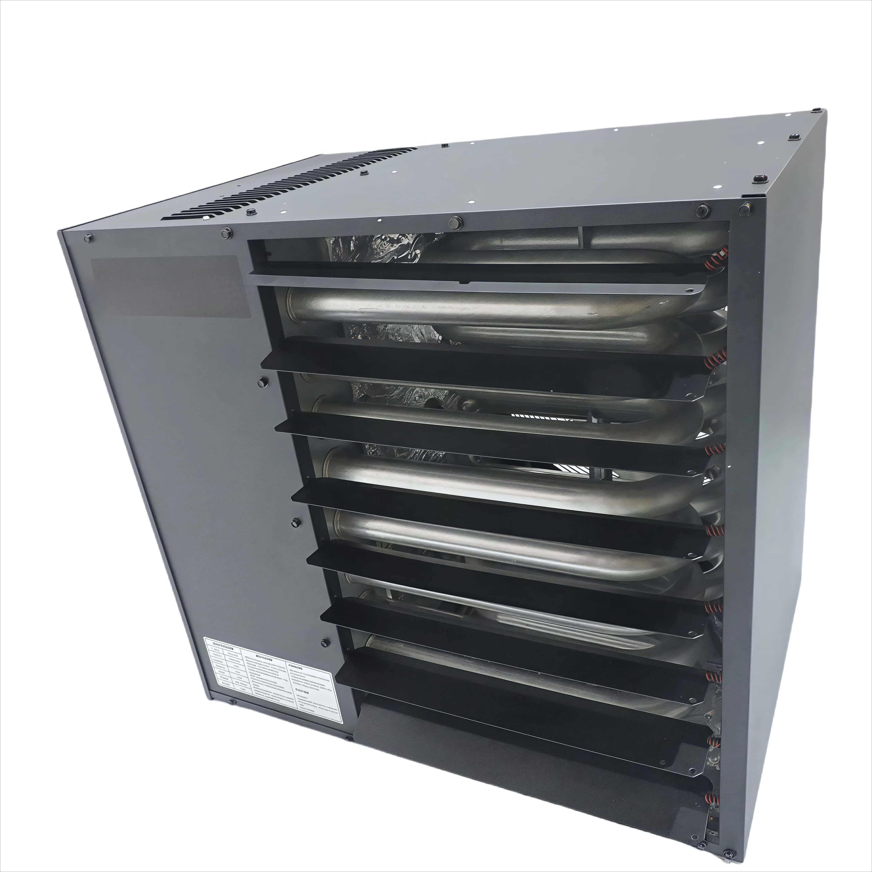 난방용 전기 팬 히터 게이트하우스용 핫 에어 히터 핫 세일 휴대용 40KW 스틸 튜브