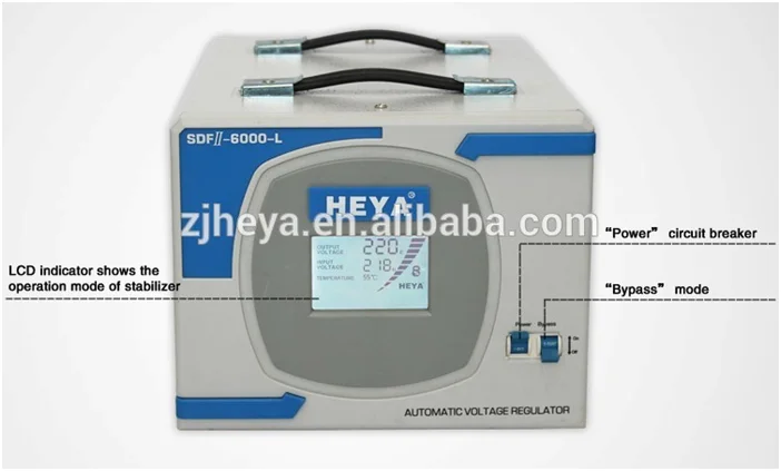 Servo Motor Type 10KW 10000 Watts Avr Automatic Voltage Regulator