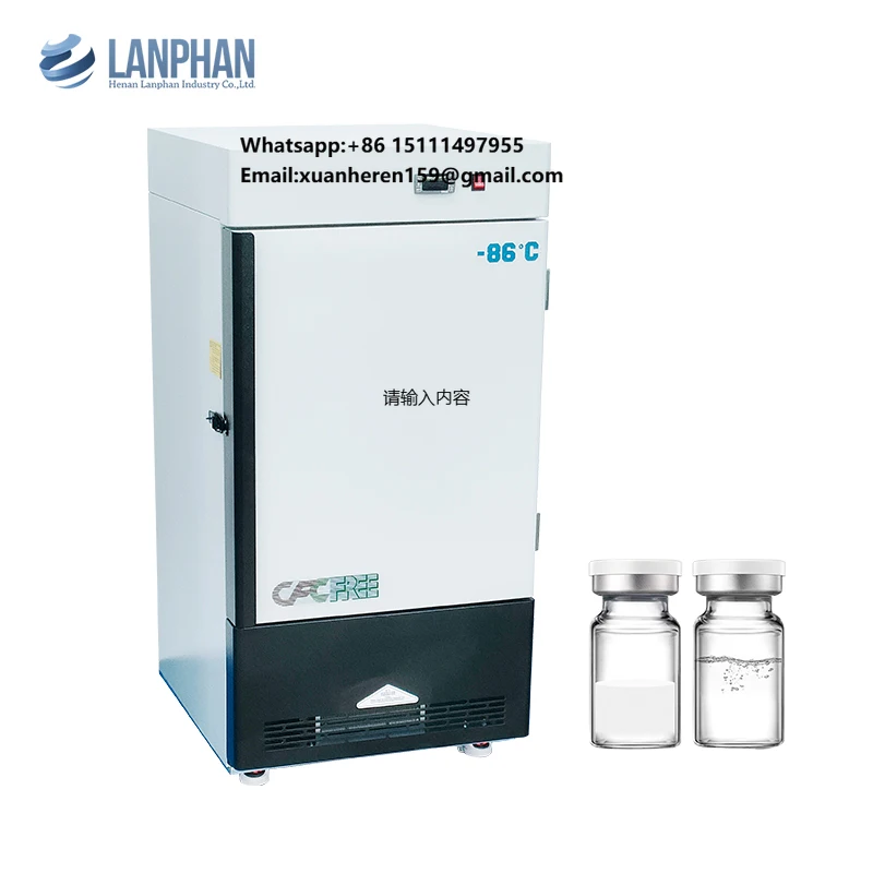 Laboratory  -86 Degree Ultra Low Temperature Freezer ULT Freezer Vacine Freezer