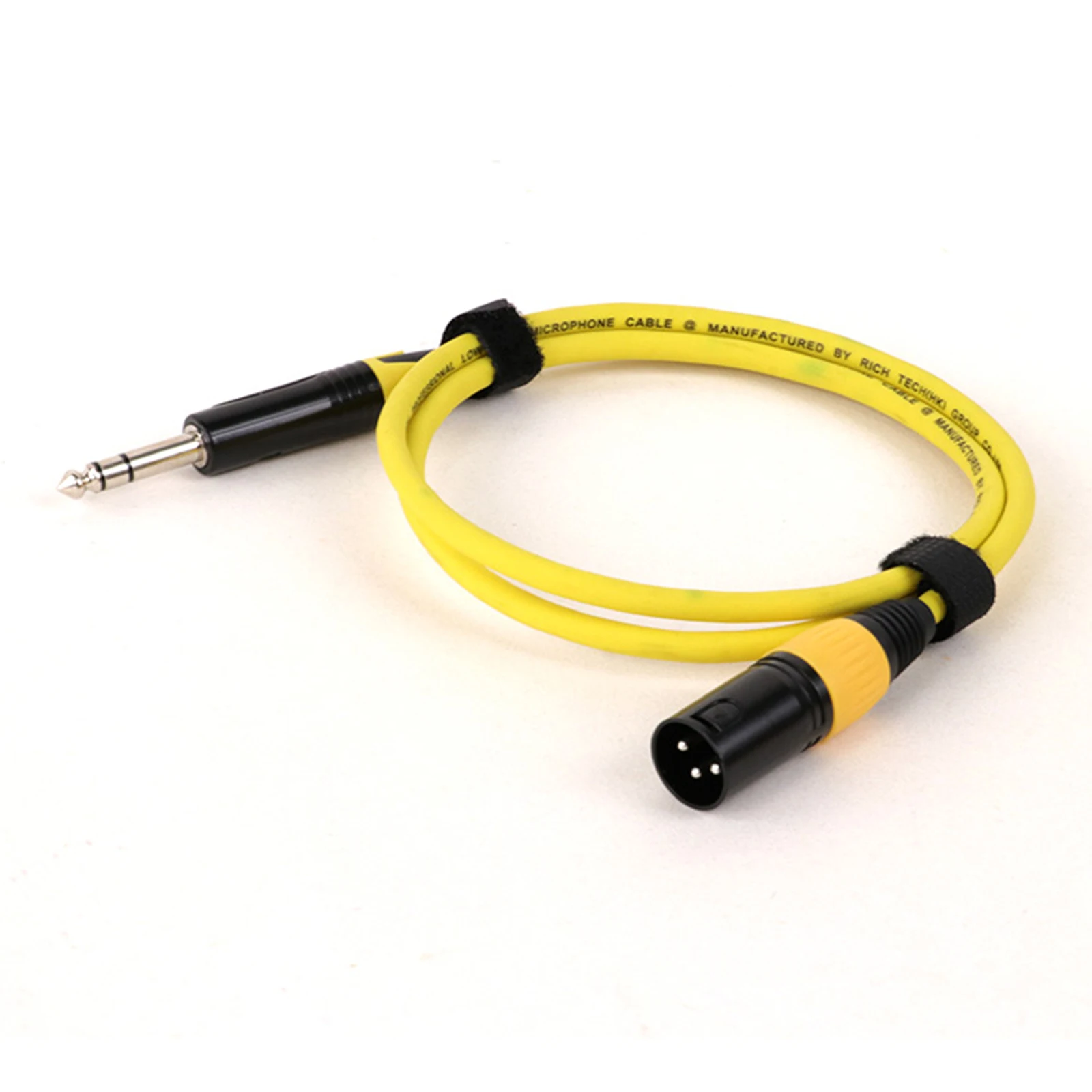 1 ST 6.35 MM (1/4 Inch) stereo Jack Male naar 3 Pins XLR Mannelijke/Vrouwelijke Audiokabel Gebalanceerde 1/4 