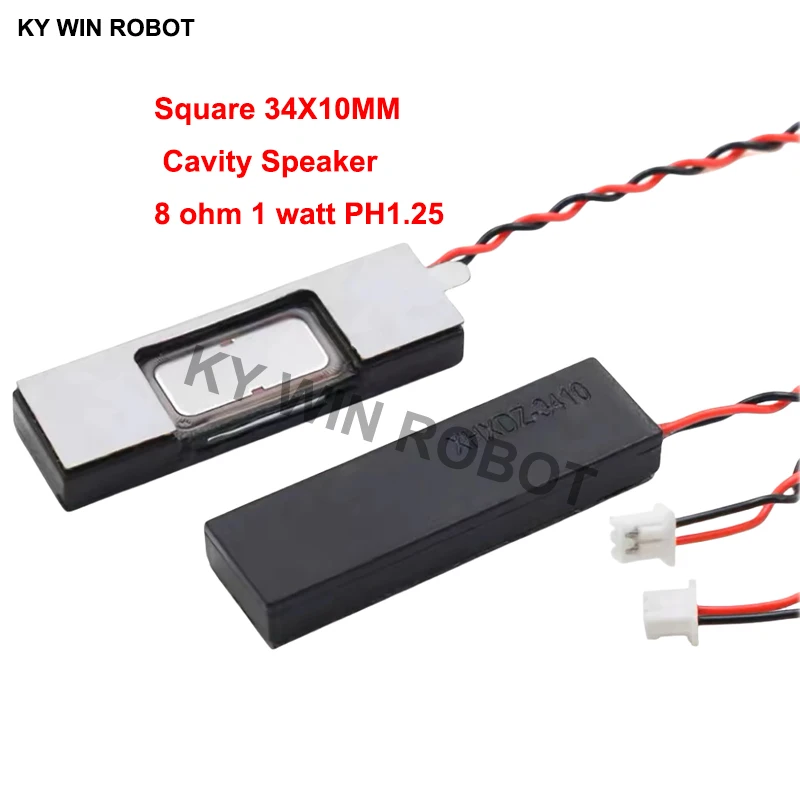 2PCS/LOTS Square 3410 Cavity Speaker 8 Ohm 1 Watt Tablet PC Access Control Smart Home Voice Announcement Speaker 8R1W