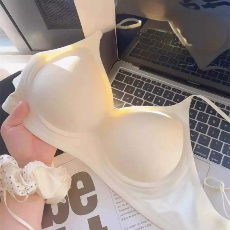 MOYISU's neuer BH für Frauen mit großen Brüsten und kleinen Brüsten sammeln den Sommer, dünner Anti-Sag-BH mit weicher Stützfunktion