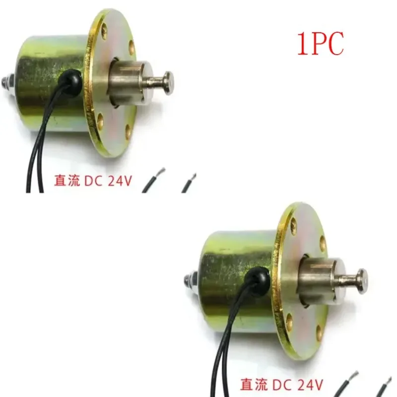 1pc Solenoid Valve Double-Column Scissor Lift Top Car Shelf Safety Lock DC24V