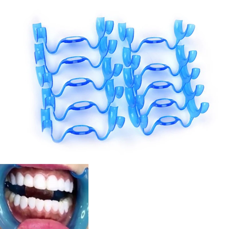 Abridor de boca tipo M, Retractor de mejillas, herramientas dentales, Material de dentista, abridor de boca de espejo de odontología, 1 piezas