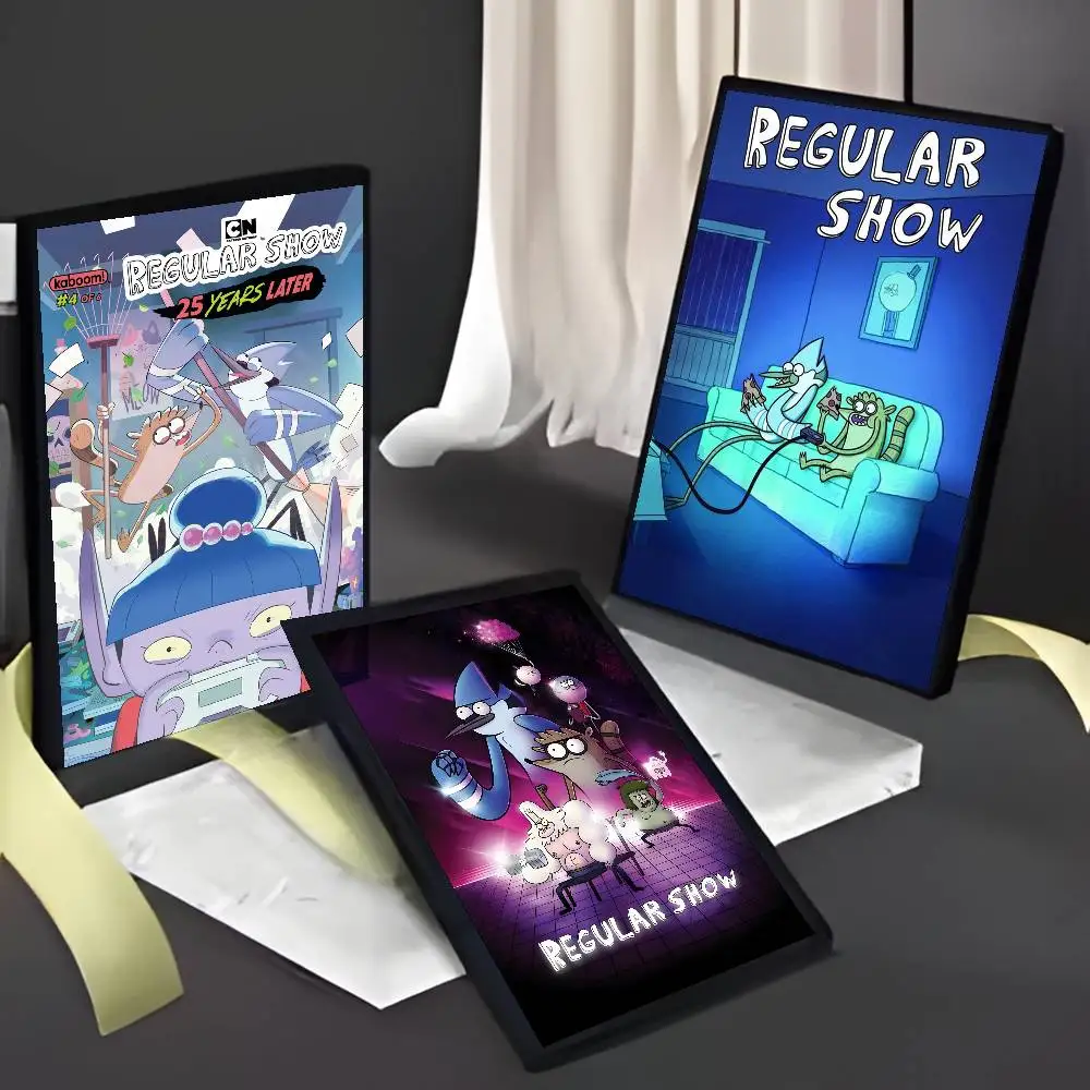 R-Regular Cartoon Show Movie Poster Art With Prints Home bedroom living room decoration gift