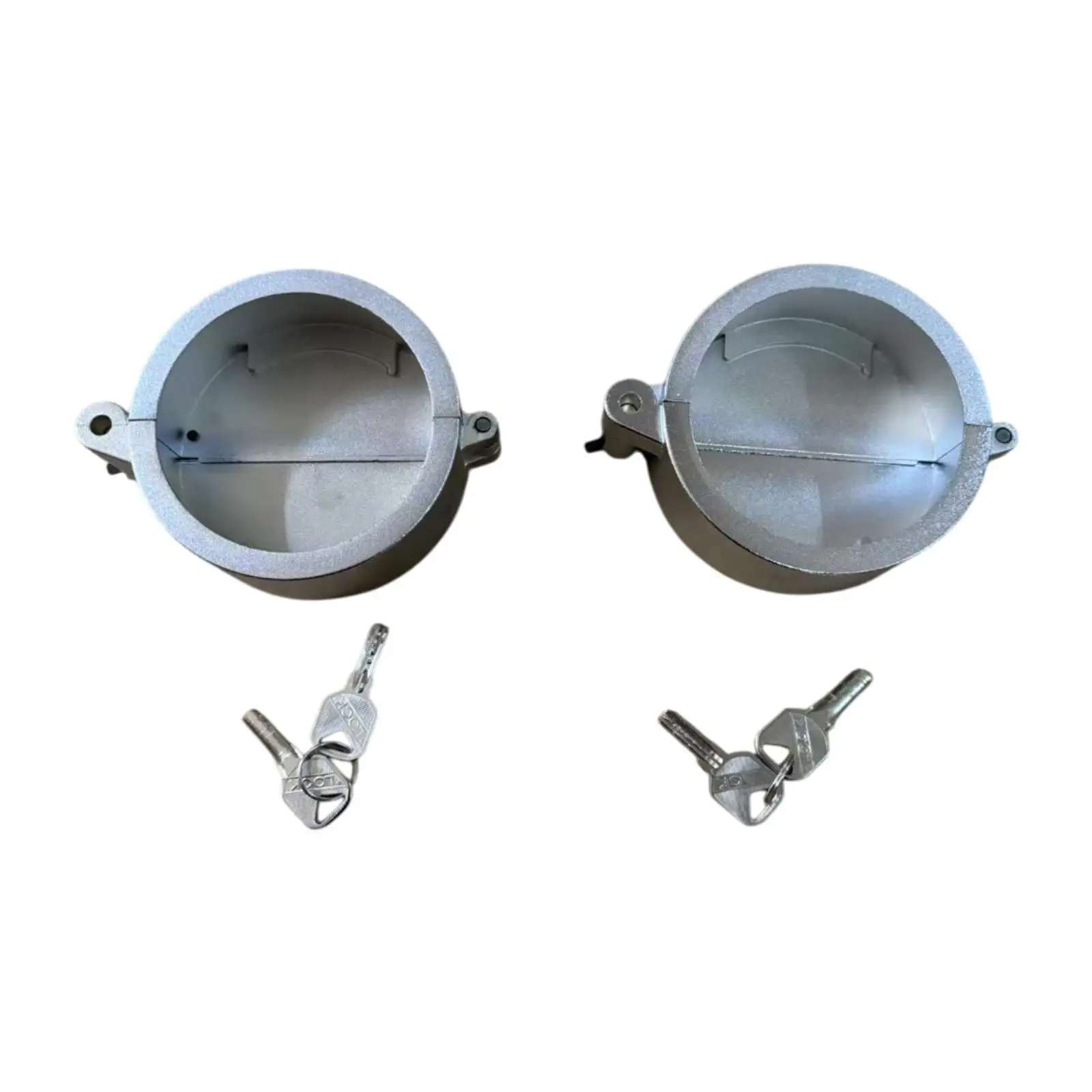 

Semi Truck Locking Fuel Cap Cover Repair Parts Replaces Professional Anti Theft with 4 Keys for Western Star Class 8 Trucks