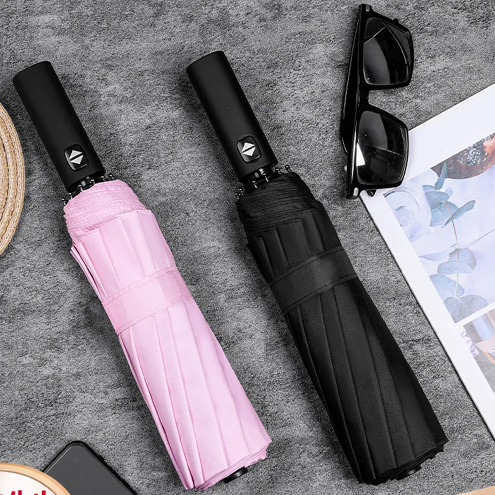 8-bone Umbrella Sunny and Rainy, 12-bone Strong Durable Wind-resistant small Umbrella, reinforced automatic folding umbrella