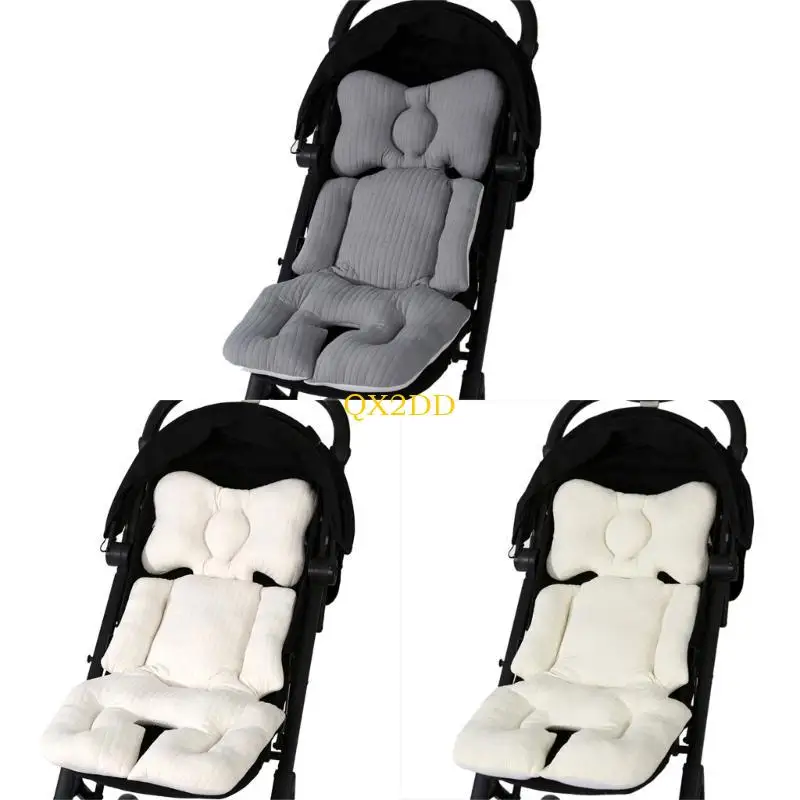 QX2D Ergonomic Infant Basket Liner Breathable Strollers Pad Shockproof for Toddlers