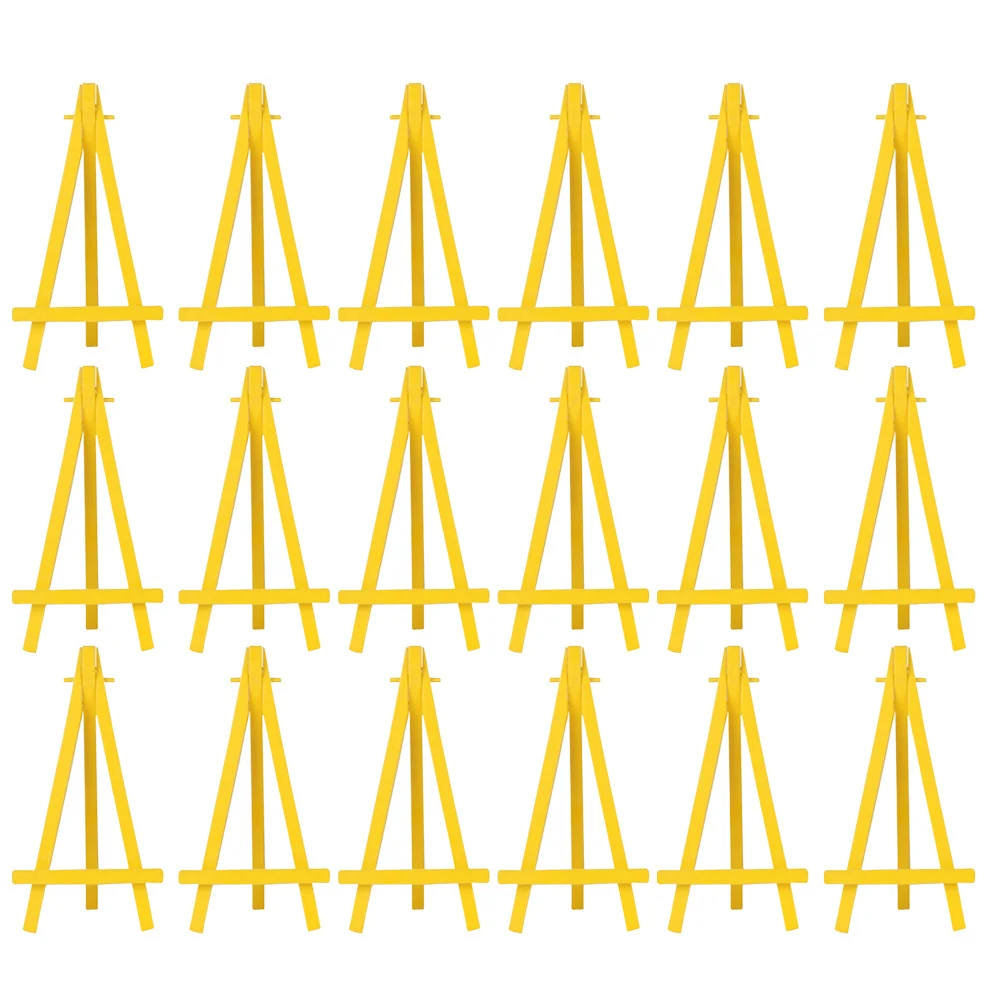 30pcs Phone Holder Stand Triangle Frame Easel Plastic Tabletop Display For Art Painting Photo Frame Bracket Lightweight Mini