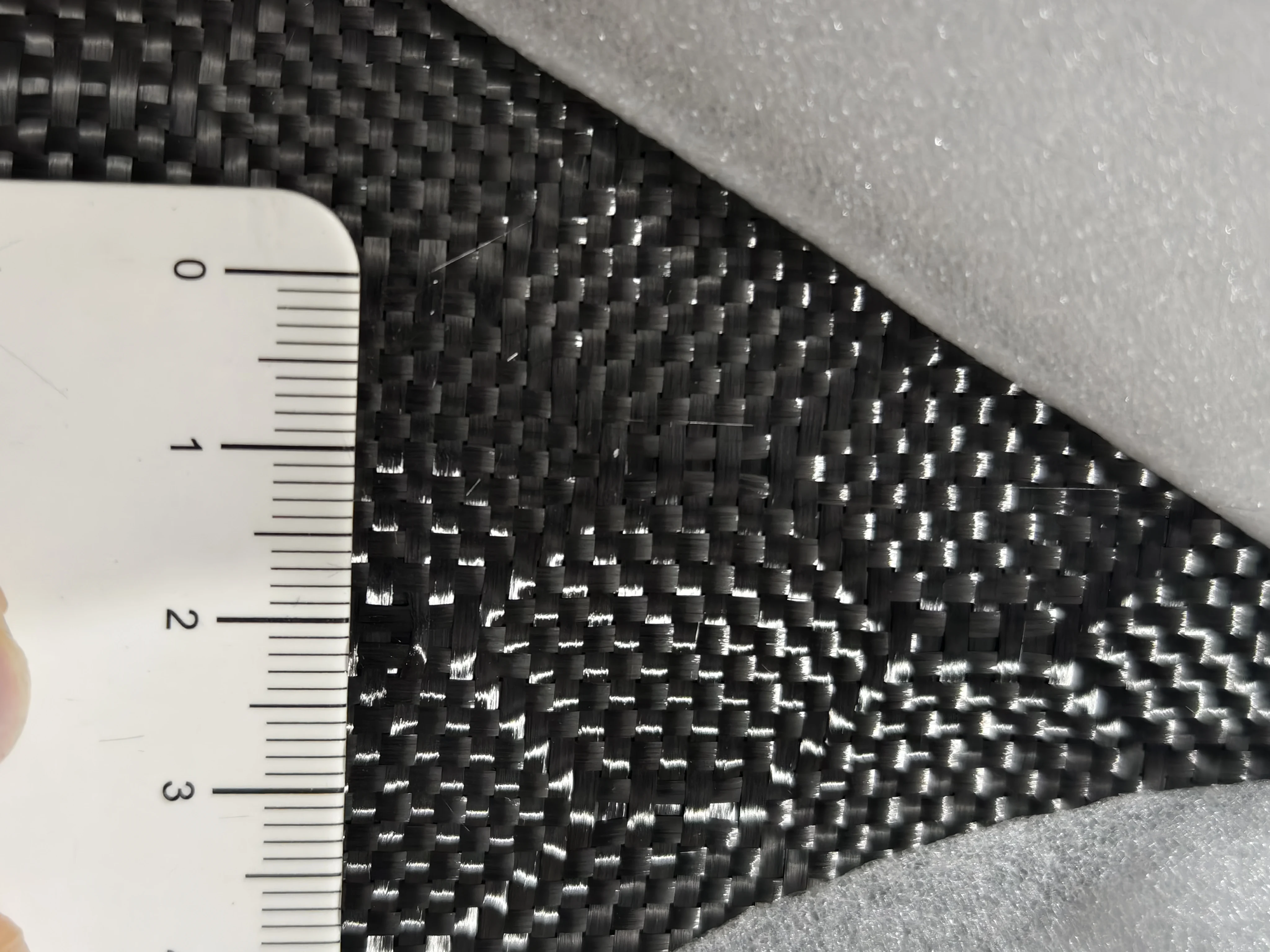 3K 240gsm Full Carbon Fiber Cloth 1m Width 3D Diamond Triangle Lightning Shattered Football Pattern for Car Modification