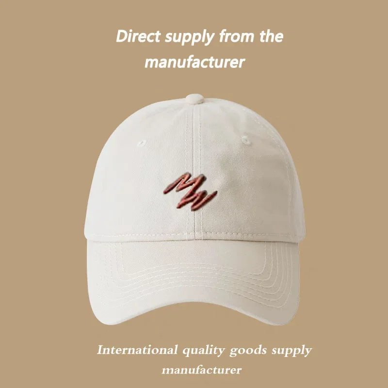 Custom Hat Student Couple Japanese Retro Duckbill Cap, Customer Favorite, 100% Large Head Circumference Embroidered Baseball Cap