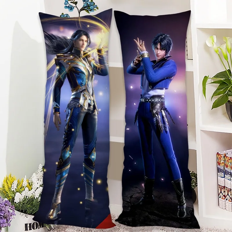 Anima Game Douluo continent Body Pillow Cover Xiao Wu Tang San Cosplay Dakimakura Case Neck Pillow case Cushion Cover Bed Decor