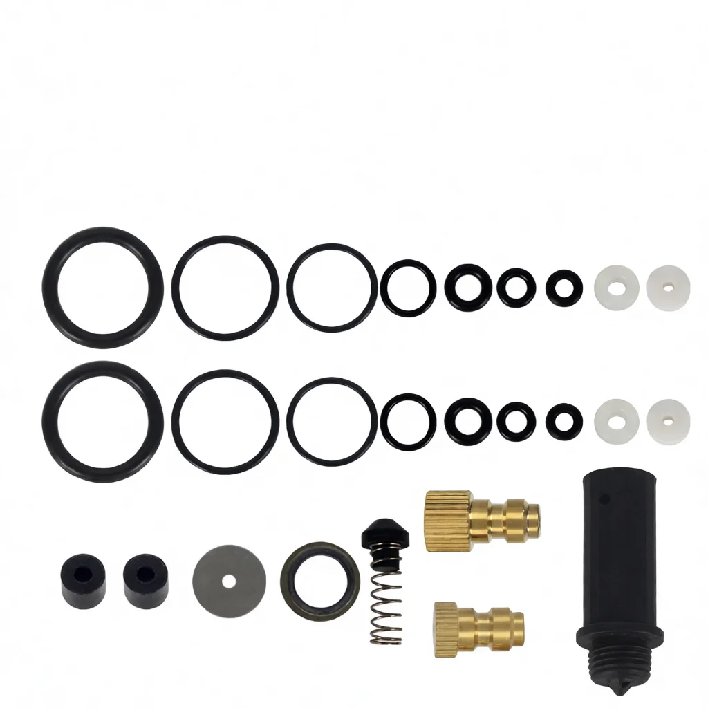 High Pressure Air Pump Seal Kit 4500PSI Compressor O Ring Replacement Set For 30MPA Single Cylinder Pneumatic Machine
