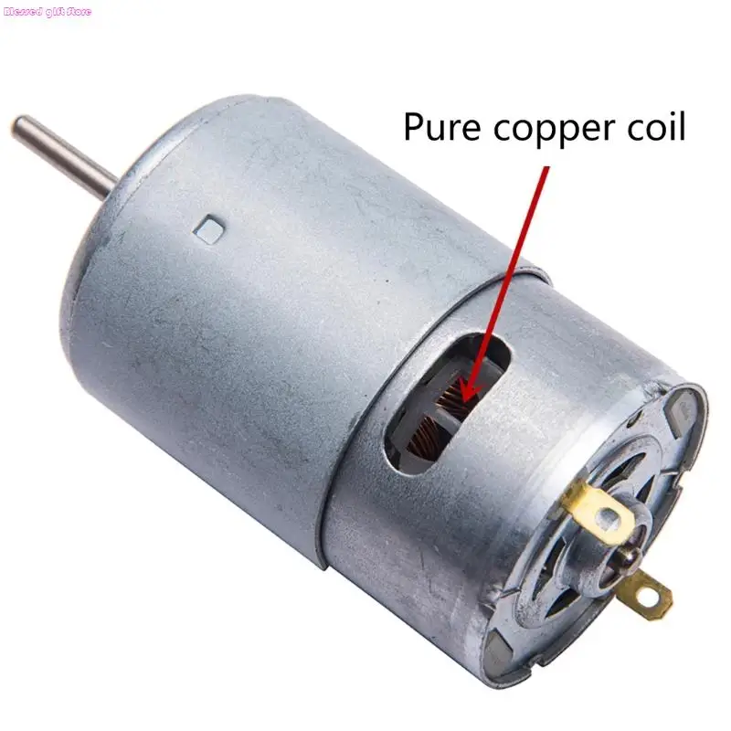 D0JC High Power RS555 24V Electric Motor Easy Install For Kids Remote Control Car Replacement Motor All Terrain Ride On Toy