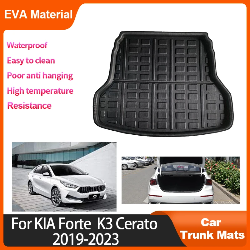 

Trunk Mat For KIA Forte Kia K3 Cerato BD 2019 2020 2021 2022 2023 Accessorie Waterproof EVA Material Trunk Storage Pad Anti-slip