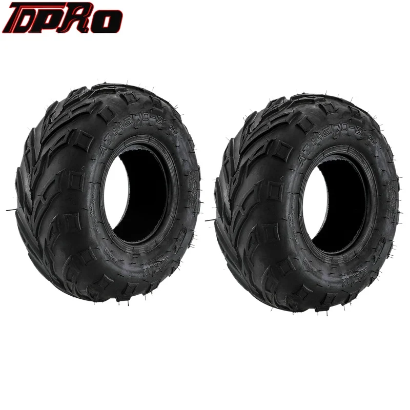 

Передние и задние шины TDPRO 2 Pack 145/70-6 145x70-6 для Taotao Coolster ATV Quad Go Kart ATV Lawn Sport