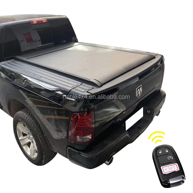 

Key Remote Control Retractable Pickup Truck Bed Lid Tonneau Electric Cover for Dodge Ram 1500 TRX Truck Bed Covers