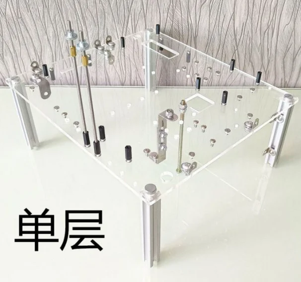 Open DIY desktop computer case transparent acrylic IMATX aluminum alloy assembly main board bracket