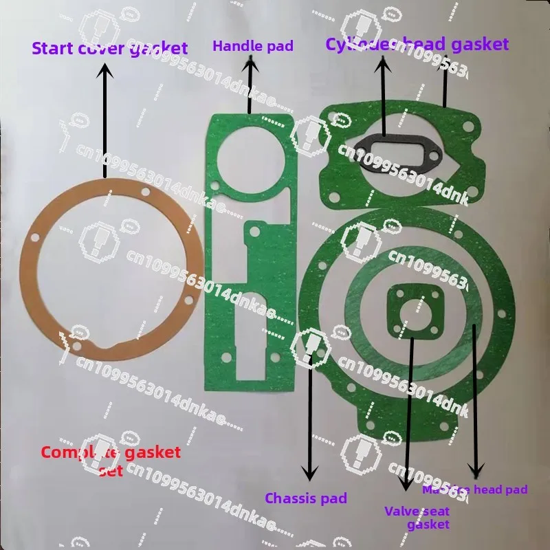 Original YN27C/27/YN30A/30A-2 Internal Combustion Rock Drill Accessories Mat Full Set of Paper Mats