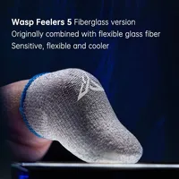 Original Flydigi Finger Sleeve Beehive 5 Fiberglass Version Professional Sweatproof Thumb Cover for iOS Android PUBG Mobile Game