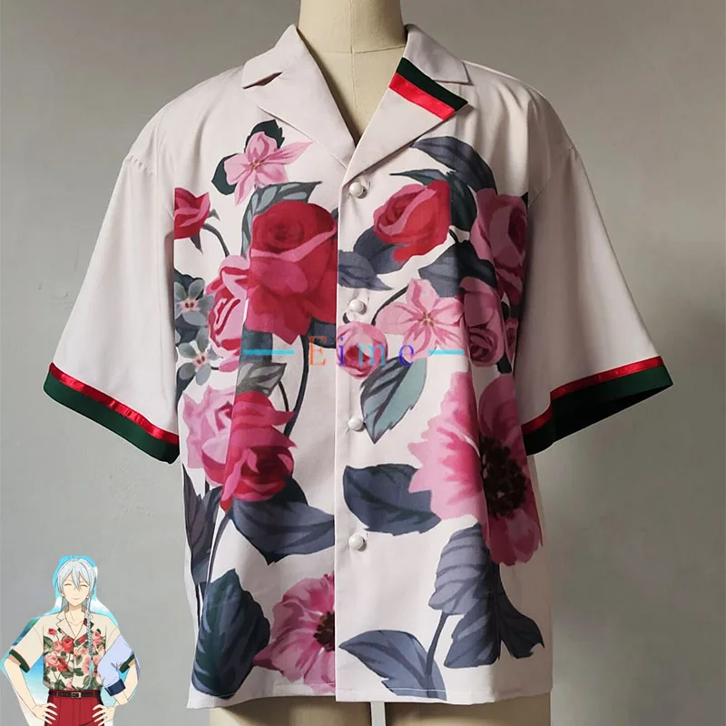 Amazing Hibiki Wataru Cosplay Costume Game Ensemble Stars2 Cosplay Women Men Shirt Casual Wear Halloween Party Suit Custom Made