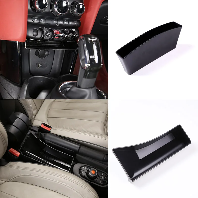 Für BMW Mini Cooper Auto F55 F56 F57 2014-2022 Getriebe Aufbewahrungsbox Geeignet ABS 1-teiliges Set Automotive Intrrior Dekorationsteile