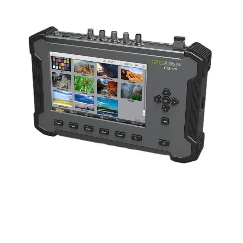 12G-SDI single & dual & quad link signal generator, detection instrument SG-12G