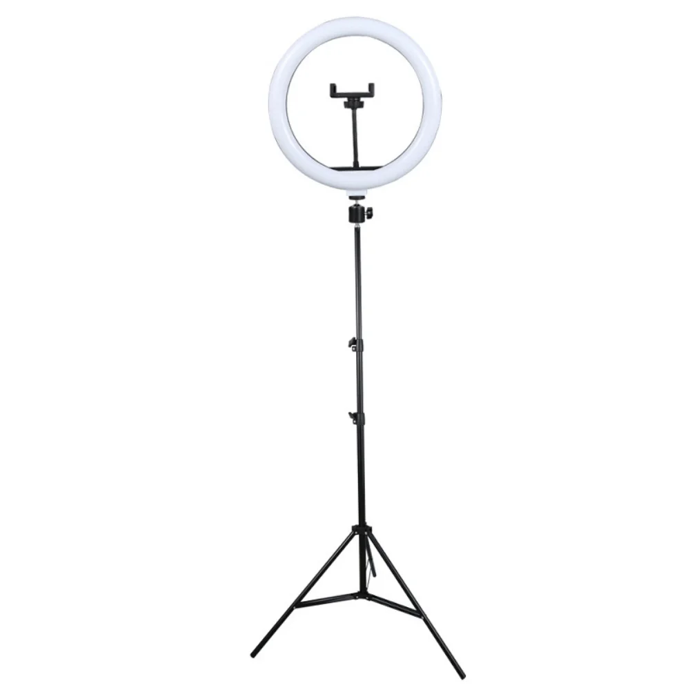 LED Ring Light 10 ", 13" 3 Colors , LED Video Light Kit , Stand For LED Streaming Key Lights With Remote Control, Phone Holder